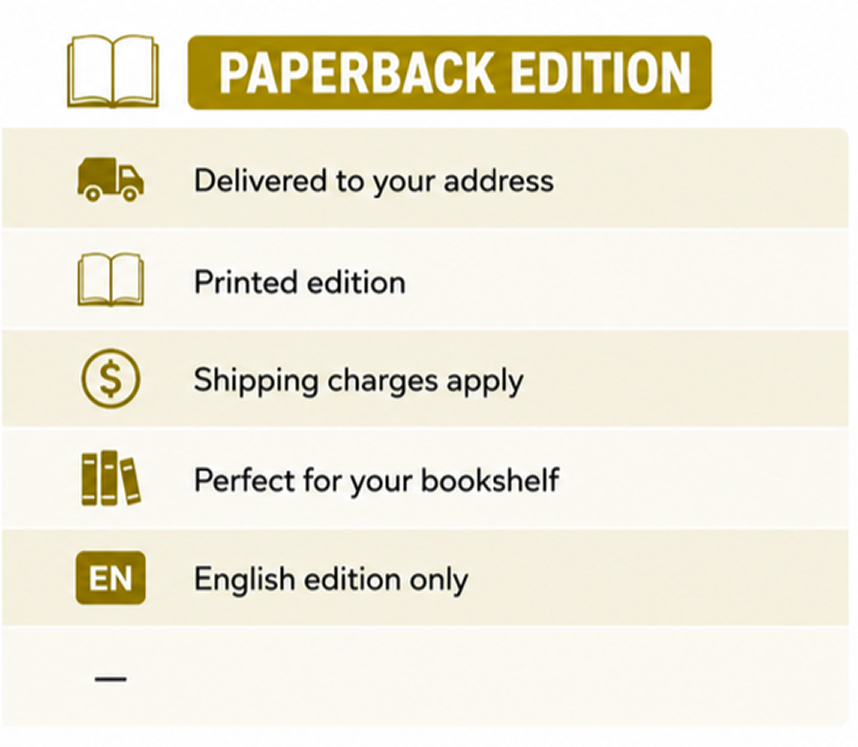 Paperback Edition Features